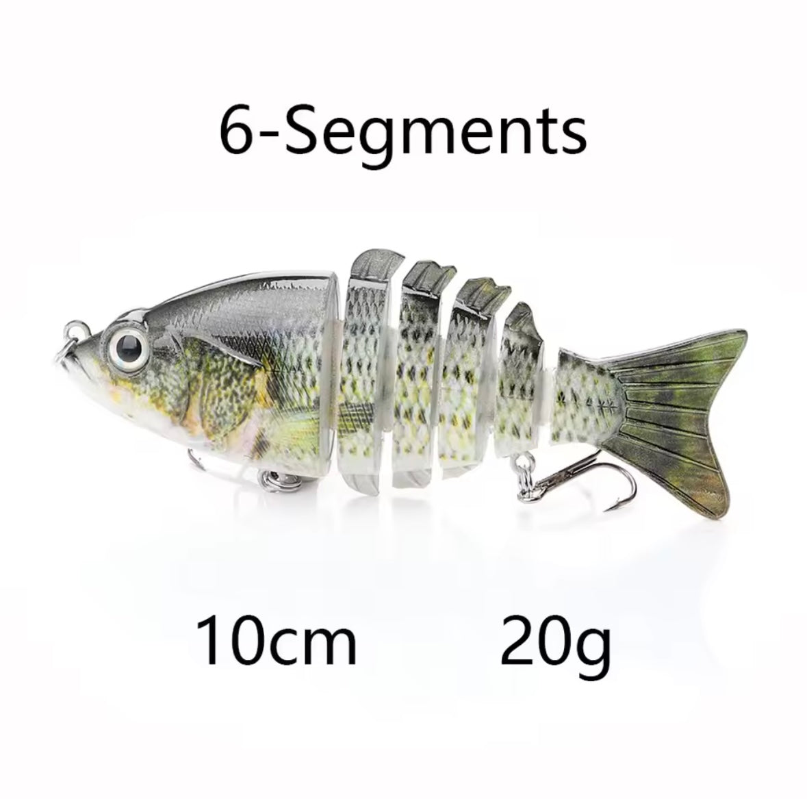 Sinking Perch Swimbait 8-10cm