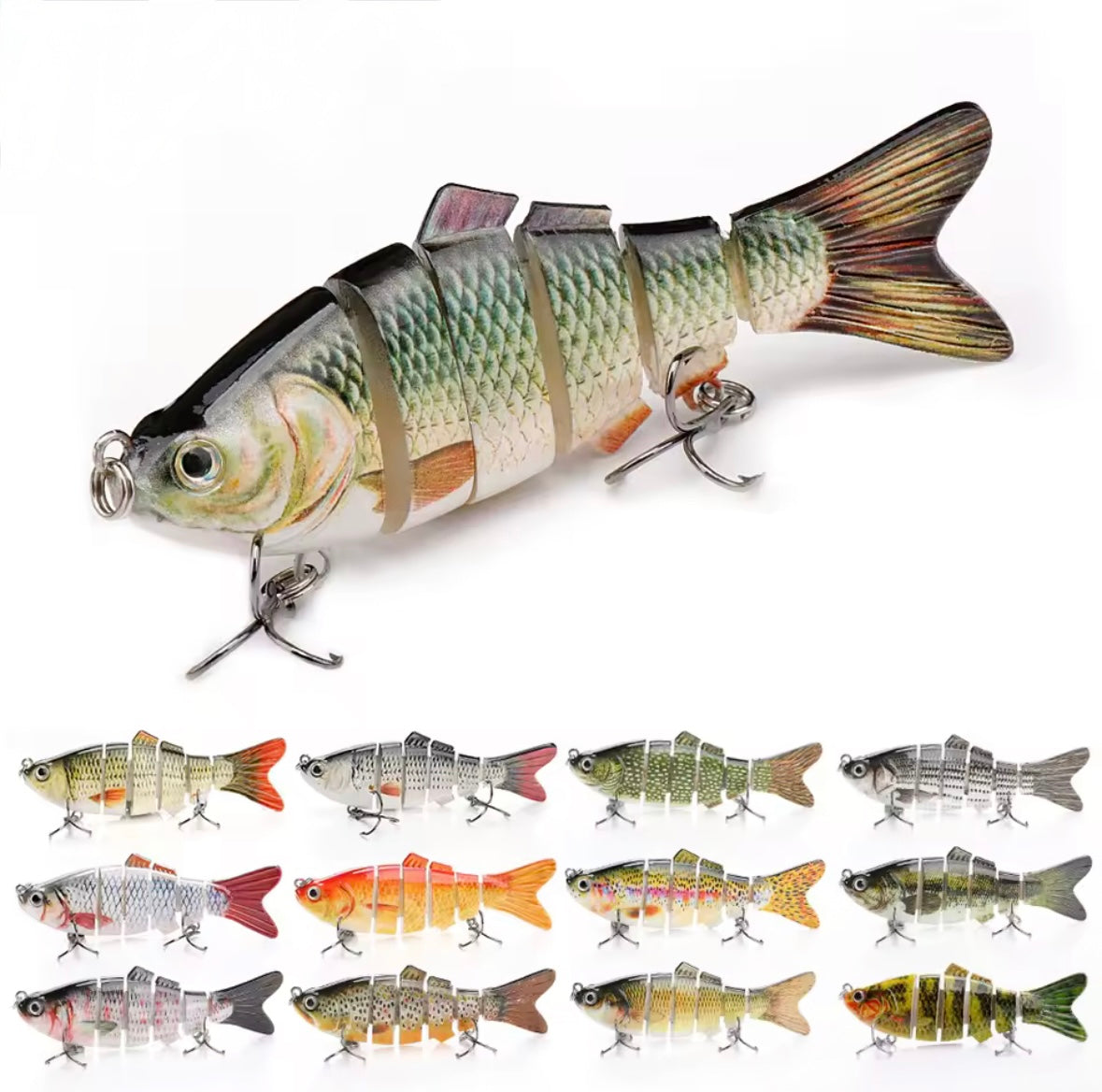Sinking Perch Swimbait 8-10cm