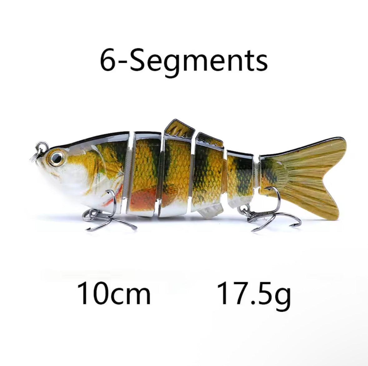 Sinking Perch Swimbait 8-10cm