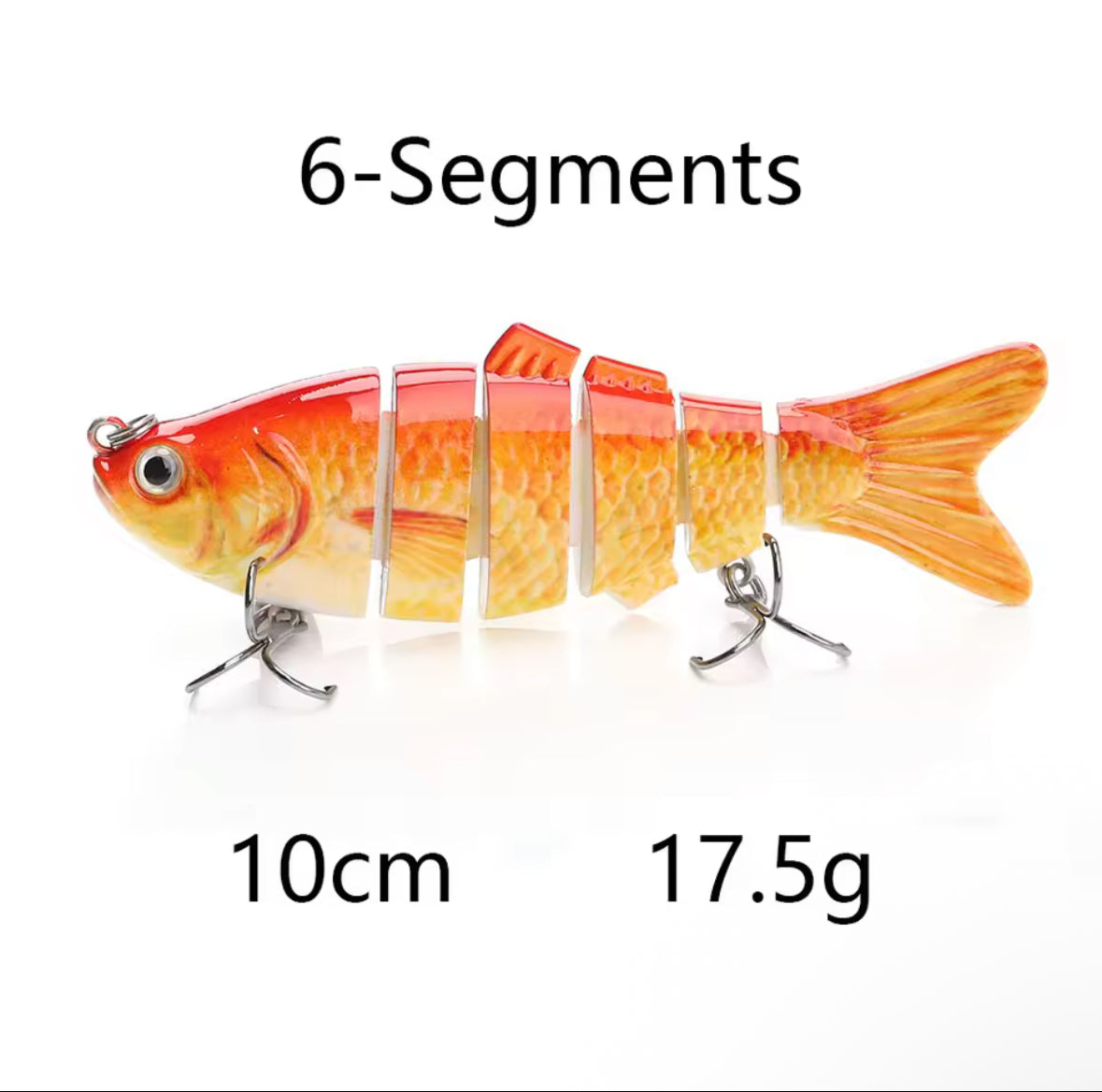 Sinking Perch Swimbait 8-10cm